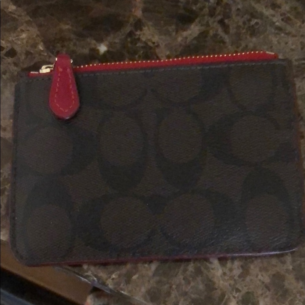 Coach change purse